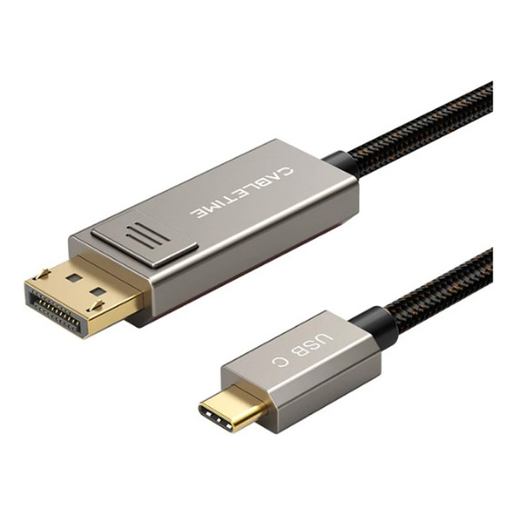 Cable Displayport 1.4 Premium Bi-direccional Usb-c Video 8k