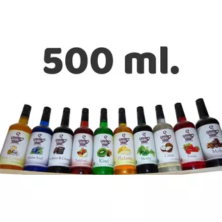 15 Jarabes Saborizantes De 500 Ml. Para Sodas Italianas, Etc