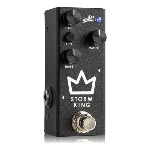 Pedal Aguilar Storm King - Distorção/fuzz Para Baixo Preto