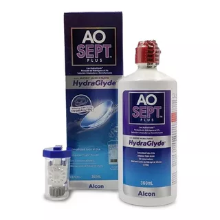 Aosept Plus 360 Ml Solución Limpieza Lentes De Contacto