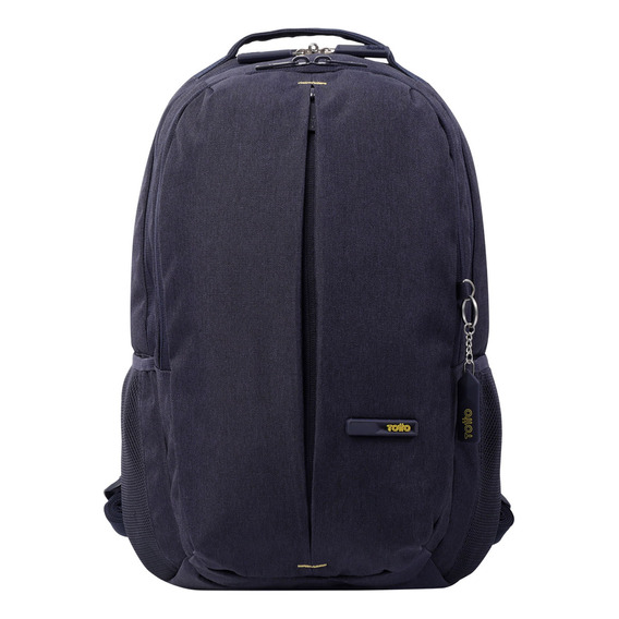 Mochila para laptop unisex  Resistente a la abrasión con espaldar ergonómico Totto Color Azul