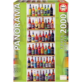 Rompecabezas Cervezas Del Mundo Panorama 2000 Pz Educa