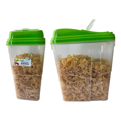 Contenedor  Para Cereal Y Alimentos   2.8 Litros   Con Tapa