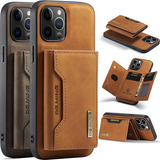 Funda Carcasa + Billetera Magnética Para iPhone Eco Cuero