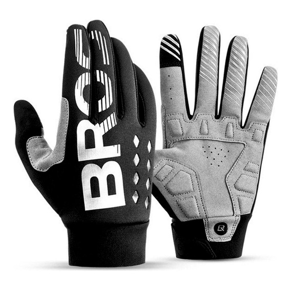 Guantes Rockbros Con Forro Térmico Polar  Apto Touch