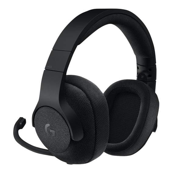 Auriculares Logitech Gamer G433 7.1 Pc Ps4 Xbox Negro