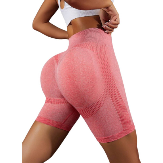 Short Levanta Cola Push Up Lycra Leggins Deportivos Gym Yoga