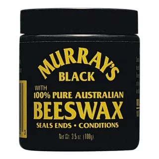 Murrays Black Beeswax Cera Para Cabello 4oz