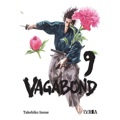 Vagabond #9, De Takehiko Inoue. Serie Vagabond, Vol. 9. Editorial Ivrea, Tapa Blanda, Edición 1 En Español, 2023