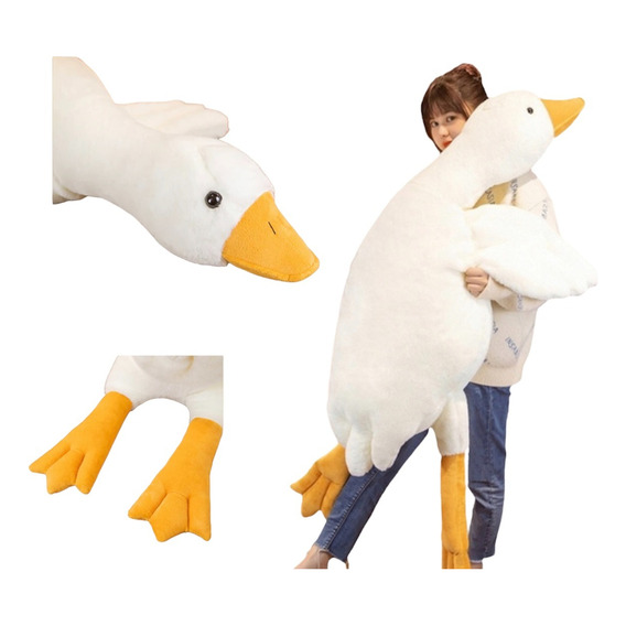 Peluche De Pato Suave De Felpa 130 Cm, Grande