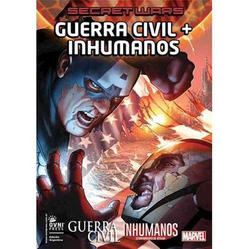 Secret Wars 3 - Gerra Civil + Inhumanos - Marvel, de Marvel Comics. Editorial OVNI Press en español