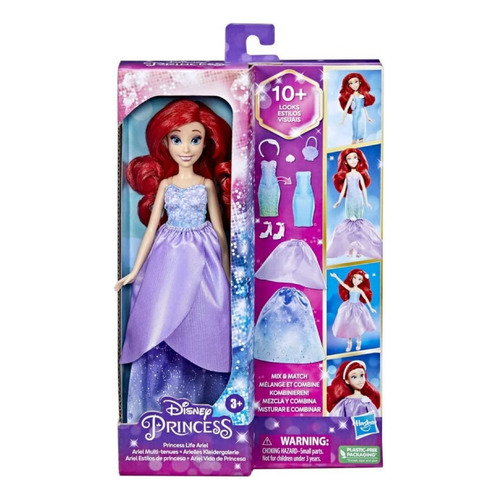 Ariel - Estilos De Princesa - Disney Princesas - F4624 - Has