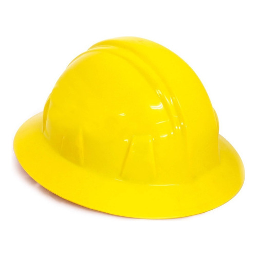 Casco Seguridad Tipo Ala Ancha Ajuste Matraca Infra Color Amarillo