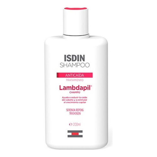 Shampoo Isdin Lambdapil Anticaída en botella de 200mL por 1 unidad
