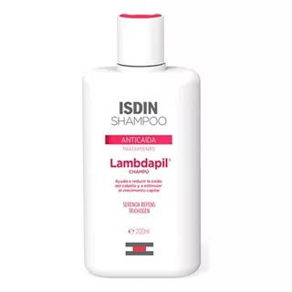 Shampoo Isdin Lambdapil Anticaída En Botella De 200ml Por 1 Unidad