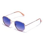 Gafas De Sol Hawkers Sixgon Hombre Y Mujer Elige Tu Color Lente Azul Armazón Rosa