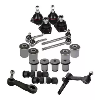 Kit Suspensão S10 Blazer 97 À 11 Pivô Pitman Bucha Terminal