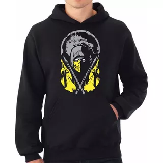 Buzo Canguro Mortal Kombat Hoodie Calidad Premium 4