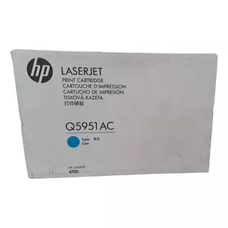 Toner Original Hp 4700 Cian Q5951ac Cartucho