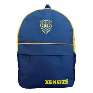 Mochila Boca Juniors Reforzada 2024 Escolar Futbol Argentino