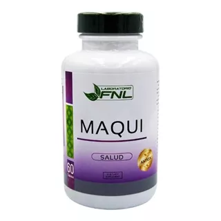 Maqui Polvo Puro Fnl 1 Fco 60 Cap 1x60 500mg. Antioxidante 