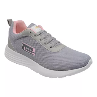 Tenis Casuales Supershoes 017-(386) Gris Dama 