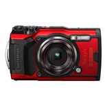  Olympus TG-6 compacta avanzada color  rojo