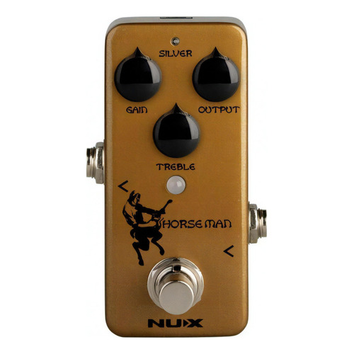 Pedal Nux Nod-1 Horseman Overdrive Para Guitarra Meses