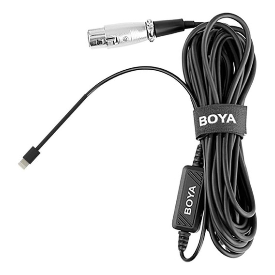 Cable Preamplificador Boya By-bca7 Lightning-xlr