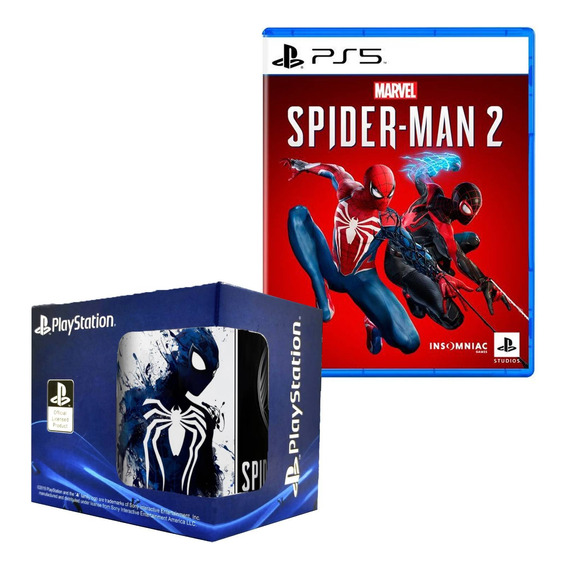 Spider-man 2 Playstation 5 Y Taza 1