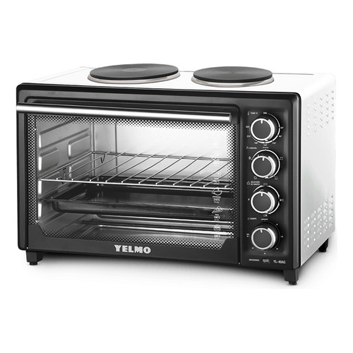 Horno de mesa eléctrico Yelmo YL-40AC 40L blanco/negro 220V