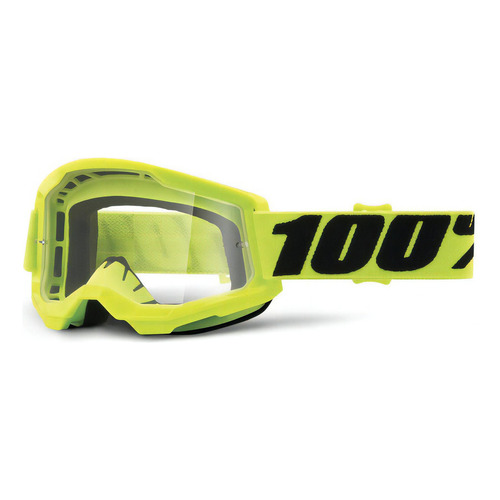 Strata 2 Goggle Fluo/yellow - Clear Lens Color De La Lente Claro Color Del Armazón Amarillo Talla Unitalla