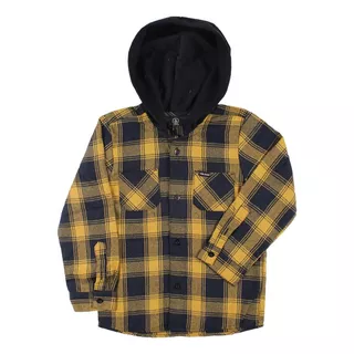 Camisa De Niño Volcom Hood Light Flannel