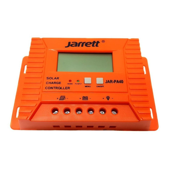 Controlador Regulador De Carga Solar Jarrett 40 Amp 2 Usb