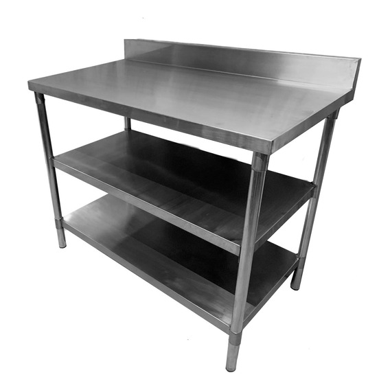 Mesa A Pared Acero Inox 146x60x90 (mindejal)