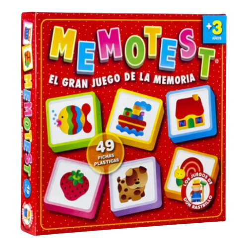 Juego de mesa Memotest Infantil Ruibal H418