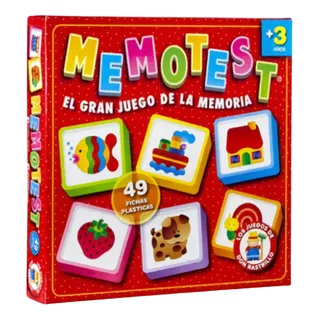 Juego De Mesa Memotest Infantil Ruibal H418