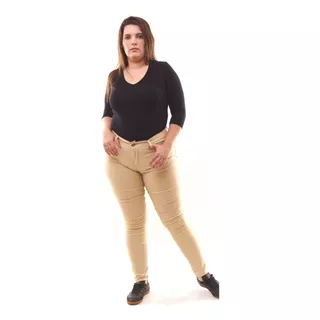 Pantalon De Vestir Beige