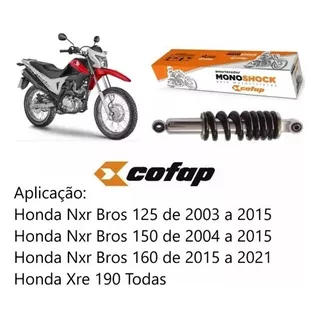 Amortecedor Pro-link Nxr 125 Bros Nxr 1250 Bros Nxr 160 Bros