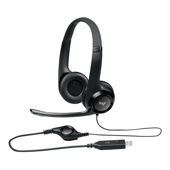 Auricular Con Micrófono Headset Usb Logitech H390