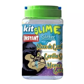 Kit Slime Glitter Moco De Gorila