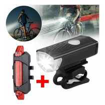 Linterna Luces Led Para Bicicleta Recargable 