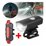 Linterna Luces Led Para Bicicleta Recargable 