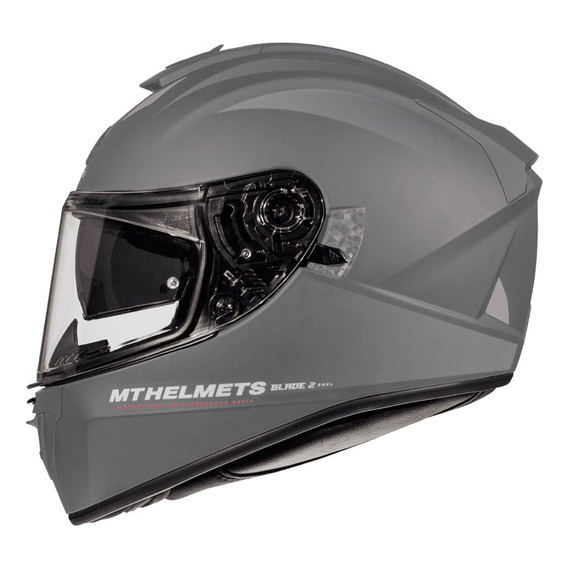 Casco Moto Mt Blade 2 Certificado Ece2205 Doble Visor Brillo