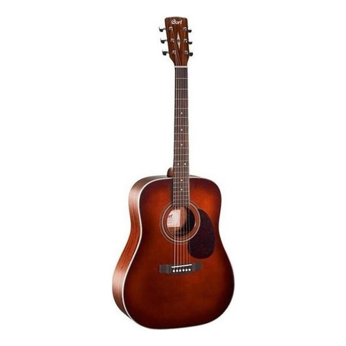 Guitarra acústica Cort Earth70 para diestros brown open pore