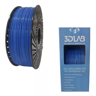 Filamento Abs Premium Azul 3dlab 1kg 1,75mm