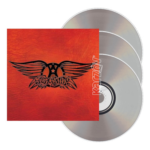 Aerosmith Greatest Hits Importado Box 3 Discos Cd