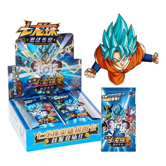 Display 30 Sobres Dragon Ball Heros Vol 2 Deluxe Coleccion