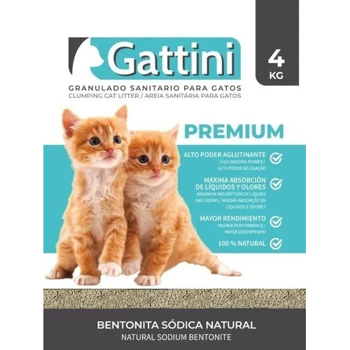 Piedras aglomerantes Gattini Premium 4Kg