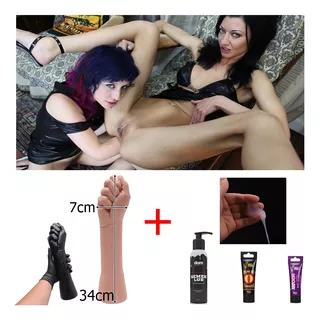 Fist Fisting Plug Anal Pinto Pênis Grande Consolo Sexshop